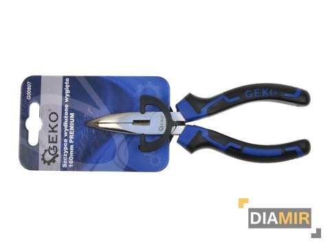 Szczypce wydłużone wygięte 160mm