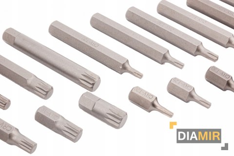 ZESTAW bitów kluczy imbus SPLINE torx 40 el