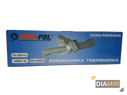 ZGRZEWARKA do rur kształtek TRZPIENIOWA 1850W 16-32mm 300stopni
