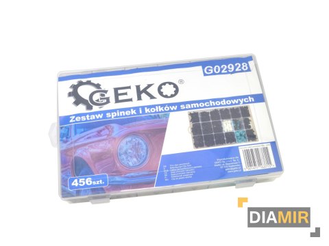 Zestaw 456 el. SPINKI KOŁKI samochodowe
