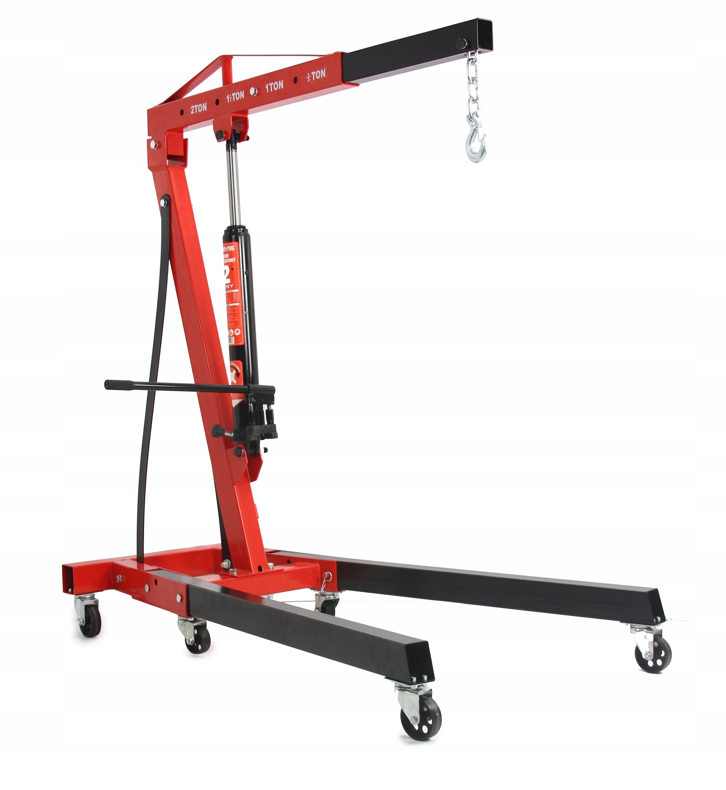 ŻURAW WARSZTATOWY 2T MOCNY 2X POMPA